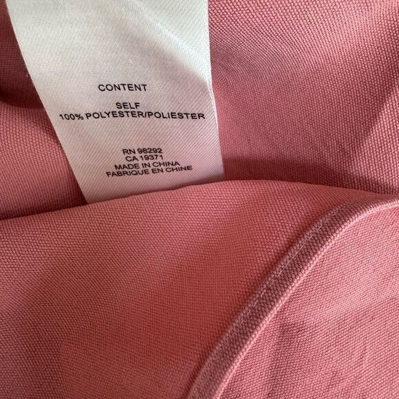 Tibi Twill Off the Shoulder Top pink Size 4 Blouse - Picture 5 of 8